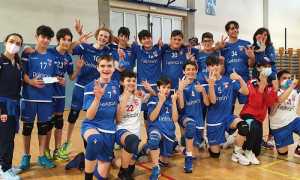 Asd volley Novara gruppo festante