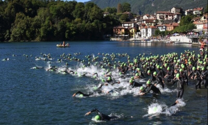 Foto Triathlon Mergozzo partenza