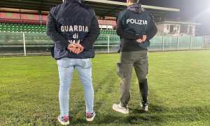 Polizia di Stato e Finanza allo stadio RG Ticino