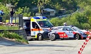 Rally incidente