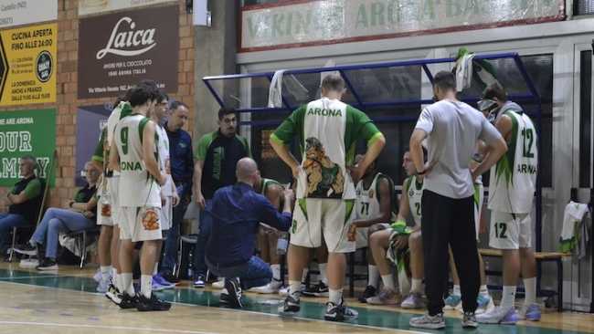 arona basket maschile gruppo time out
