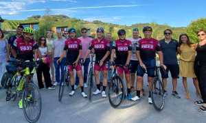 gaglianico ciclisti raccolta fondi