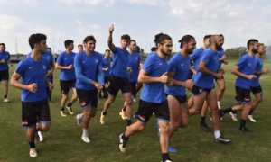 novara allenamento