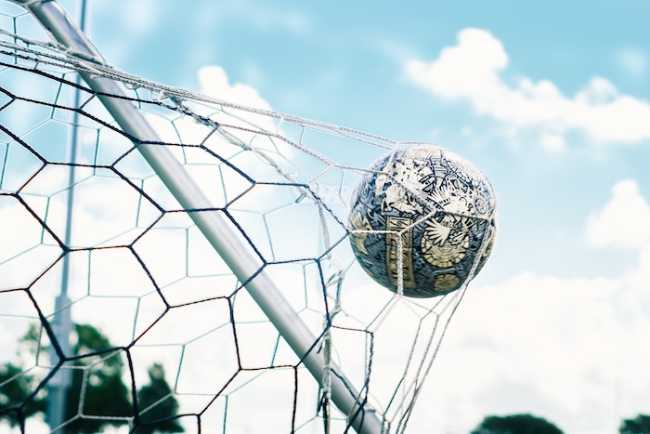 pallone rete