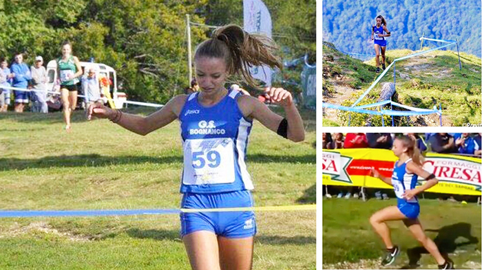 Paola Varano 1^ al campionato italiano corsa in montagna a Margno. Lutto al braccio per Camilla Valentini. Video