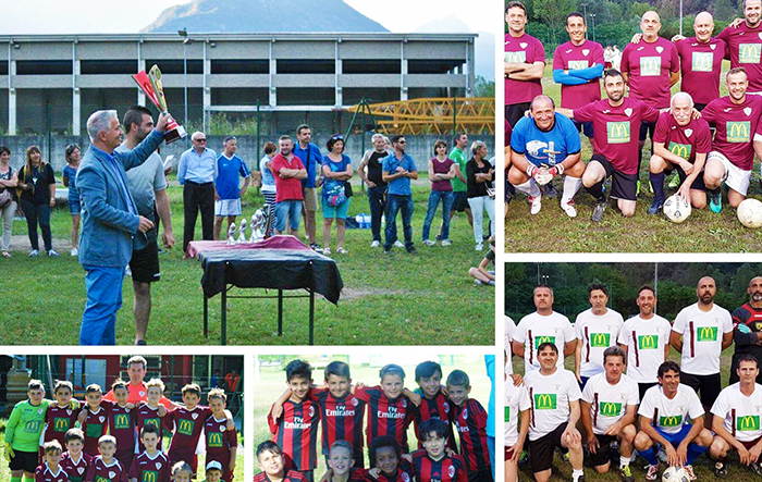 Anche le "Vecchie Glorie Granata" al Trofeo McDonald's cup della Juve Domo. Fotogallery