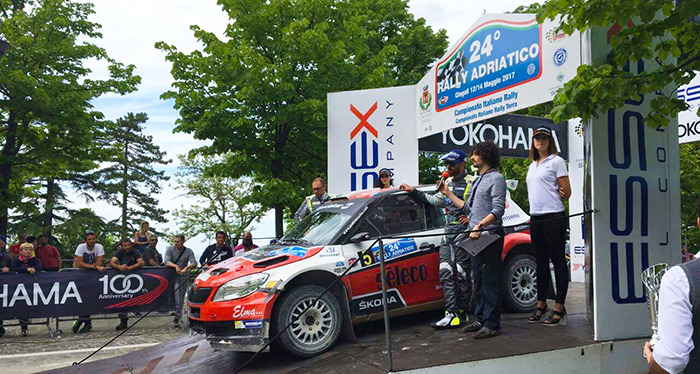 Dominio in Super 2000 per Andrea Nucita al 24°Rally Adriatico