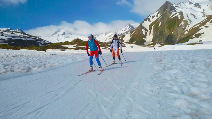 Si scia in Formazza: aperta la pista di Riale