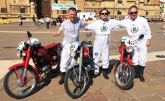 Milano – Taranto: ossolani protagonisti alla gara delle moto d'epoca - video