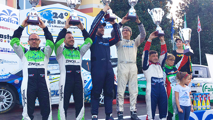 Rally del Rubinetto: premiazioni per Miele, Caffoni e Patera. Foto e Videointerviste