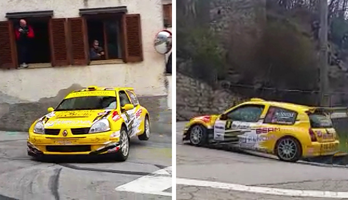 Rally: Caffoni vince la seconda Montecretese ed abbassa il tempo. Video prima inversione
