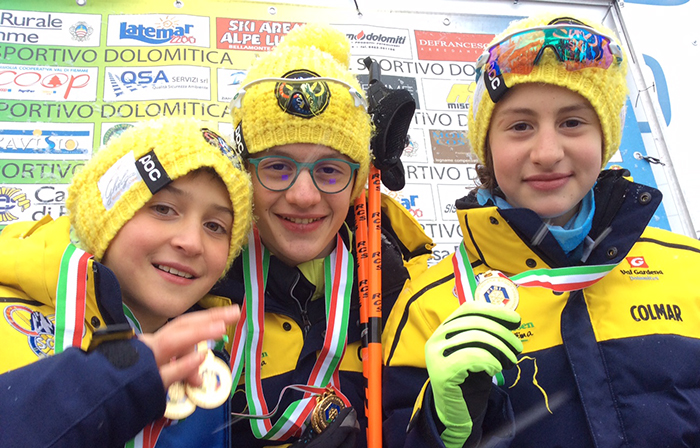 I fratelli Comazzi portano il team del Sud Tirol Alto Adige alla medaglia d'oro
