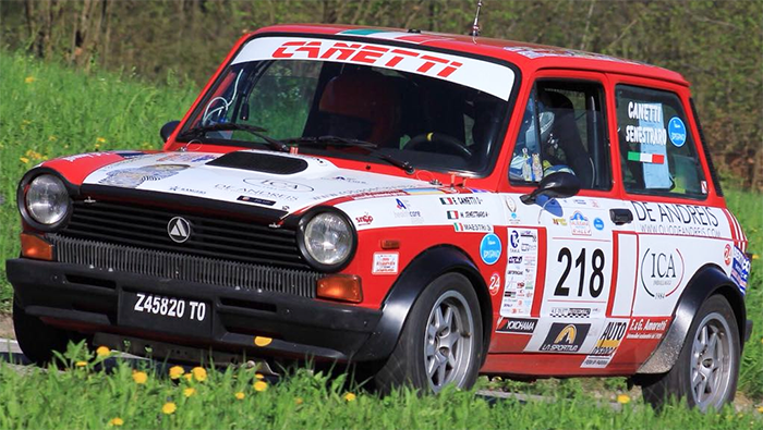 Campionato italiano rally storici, Senestraro in gara al Campagnolo