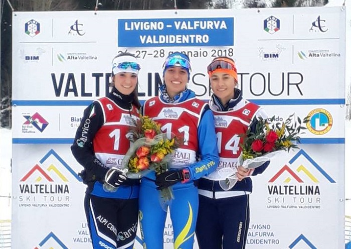 Buone prove di Lara Centamori e Michele Matli nella prima prova del Valtellina Ski Tour 