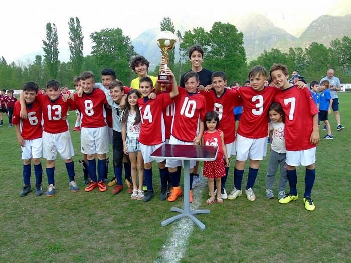 Vittoria dell'Accademia Borgomanero 2006 al torneo "Leo e Tommi" di Domo