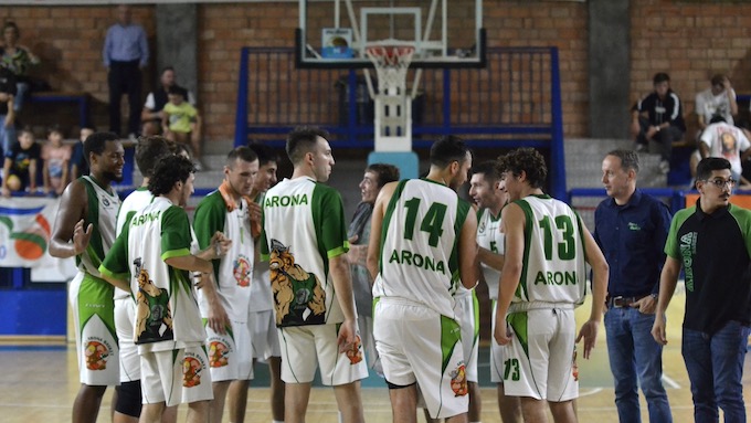 Basket, Serie C: impresa Arona. Si va verso il finale di stagione