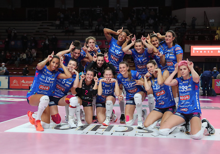 Igor Volley: allenamenti aperti per i possessori di green pass