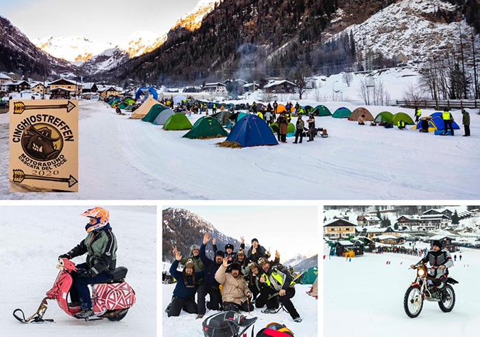 Prove di abilità sulla neve e divertimento: a Valdo torna il raduno CinghiosTreffen