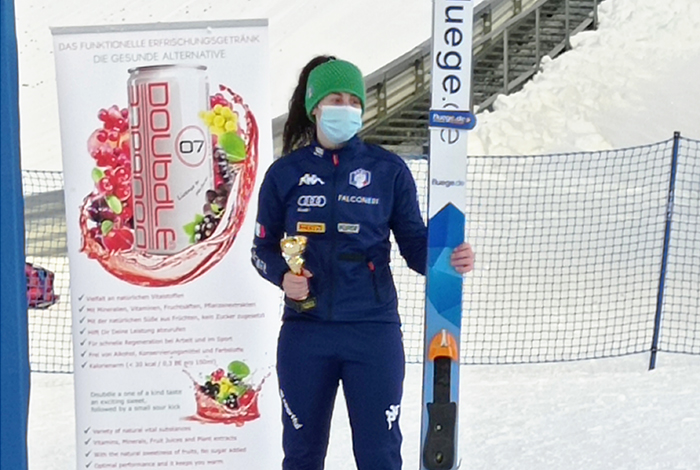 Brava Camilla Comazzi a Oberhof