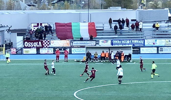 La Juve Domo sconfitta per 1-0 a Bianzè