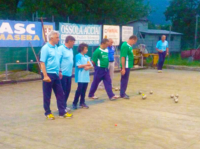 Bocce: il Masera riceve i torinesi del Borgonese