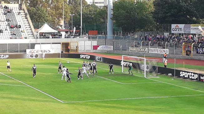 Calcio svizzero: male il Lugano, bene il Chiasso