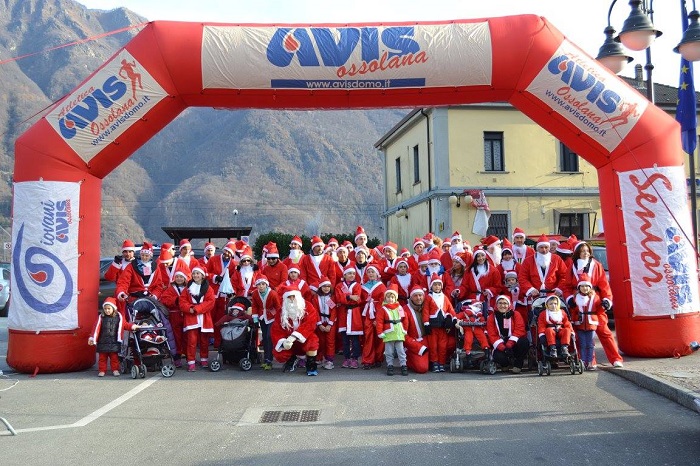 Domenica 10 dicembre, Babbi Natale in corsa a Domodossola 