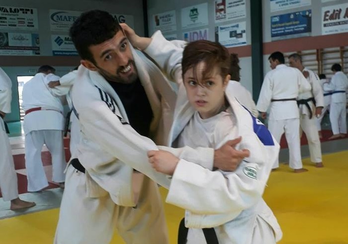 Cristiano Cascino da Invorio alle finali di Coppa Italia di Judo