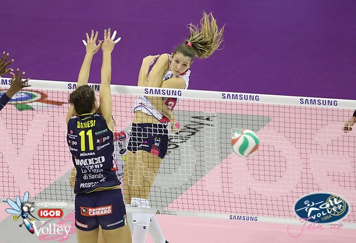 Igor in campo per il recupero con Conegliano con diretta su Raisport