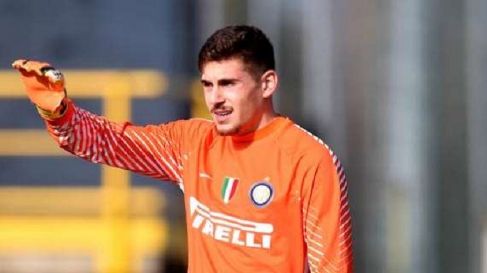 Marco Pissardo campione d'Italia Primavera con la maglia dell'Inter